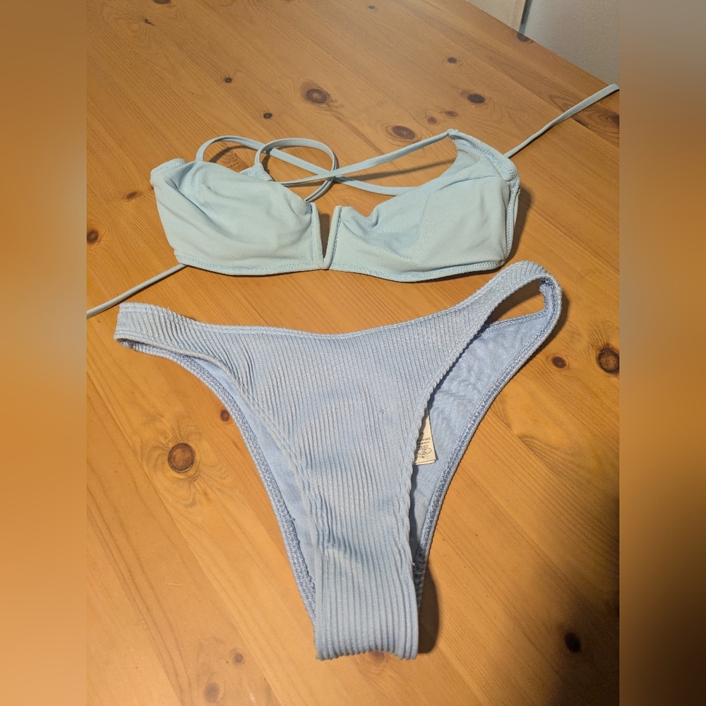 Light Blue Bikini Set